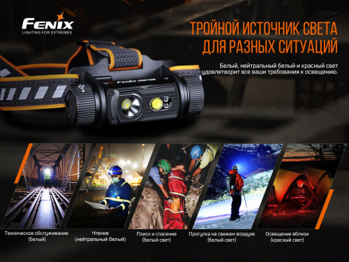 Налобный фонарь Fenix HM70R фото 6